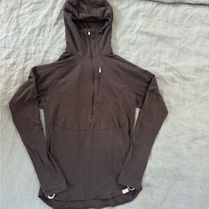 Patagonia Black Women’s Capilene Wool Hooded Jacket | Thermal Layer